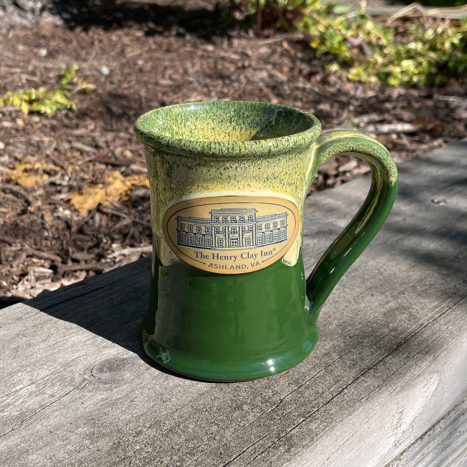 Handcrafted by Deneen Pottery, 12 oz $30