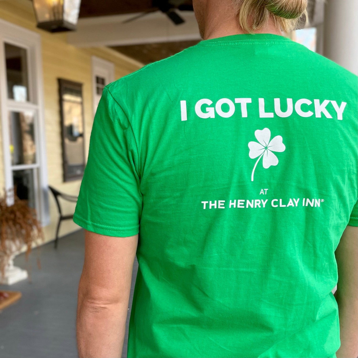 Celebrate St. Patrick’s Day with a little luck from The Henry Clay Inn, Sizes S-2XL $20